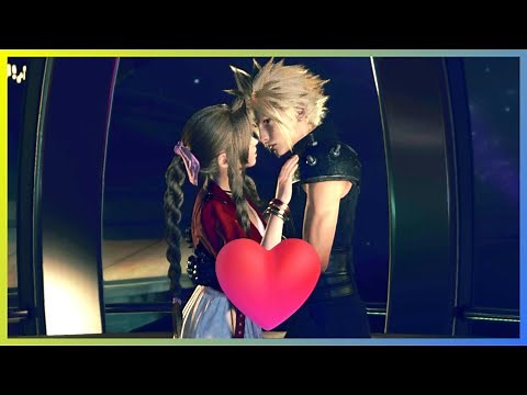 FF7 Rebirth: Aerith and Cloud Romance | All Scenes and Final Date (4K)