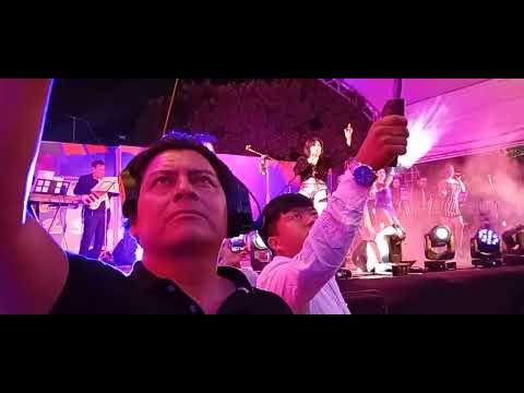 La Sonora Dinamita en concierto el pasado sábado 25 de abril en la Feria de San Marcos 2026.
