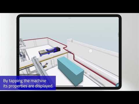 3D Lookup of a Machine from an E-mail