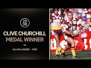 Classic Clive Churchill Medal Highlights | Allan Langer | 1992