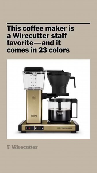 Our Wirecutter testers don’t love it just because it’s pretty (but that is a huge bonus). It’s easy to use, easily repairable, and backed by a solid warranty. https://nyti.ms/458jGGB | The New York Times