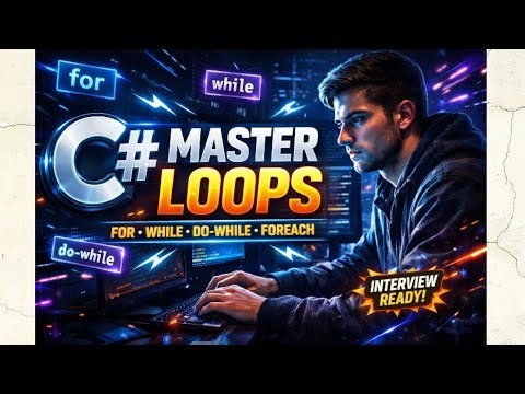 C# Looping Statements in Hindi | For Loop, While Loop, Do While, Foreach | Complete Tutorial