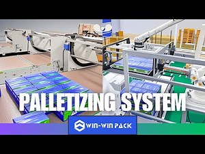 WIN-WIN PACK Automated Packaging and Palletizing System for Beverage | Robot Palletizer