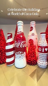 Don’t miss exclusive holiday bottle wrap designs at The Studios and a History of the Coca-Cola Santa display at the Coca-Cola Stories exhibit! Plan your holiday visit at worldofcoca-cola.com. Year-End Hours: - Mon 12/22: 10am – 9pm (incl. Holiday Express) - Tue 12/23: 10am – 9pm (incl. Holiday Express) - Wed 12/24: 10am – 9pm (incl. Holiday Express) - Thu 12/25: Closed - Fri 12/26: 10am – 9pm (incl. Holiday Express) - Sat 12/27: 10am – 9pm (incl. Holiday Express) - Sun 12/28: 10am – 9pm (incl. H