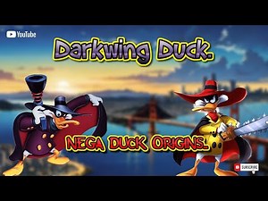 Darkwing Duck's Daring Duality| Nega Duck Origins| #darkwingduck #negaduck #foxkids #cartoon