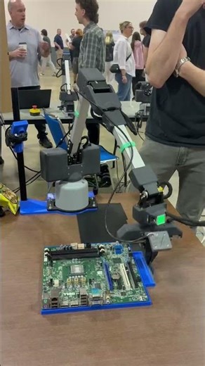 Robot can do very precise work.