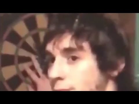 a dart hit his head