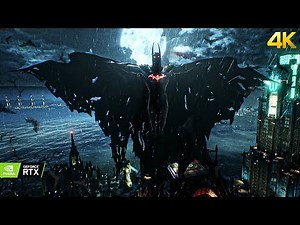 Batman Arkham Knight - DEMON BATMAN Brutal Combat Gameplay (4K 60FPS)