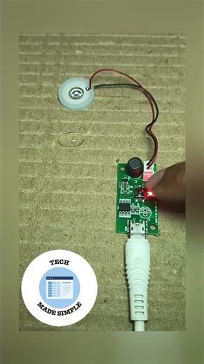 How to Make a DIY Ultrasonic Humidifier! 💨| Tech Made Simple