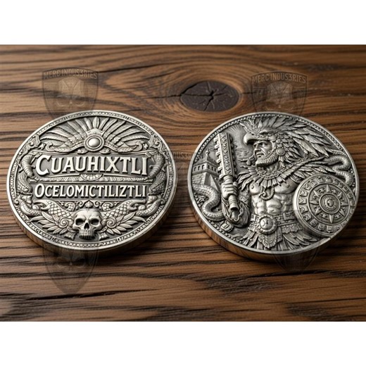 Aztec Warrior 3D Depth Map 2-pack | 4k High Resolution CNC Relief Design | Laser Engraving for Brass Coins and Wood - Etsy Australia