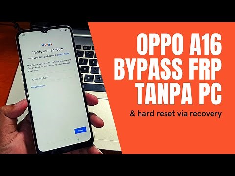 Bypass Frp Oppo A16 Forgot Google Account Android 11 without computer