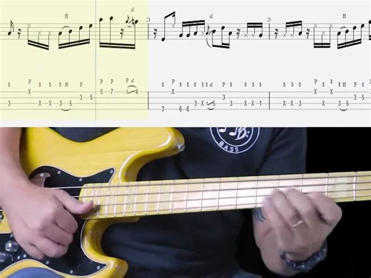 Marcus Miller - Detroit（Bass伴奏 谱子）