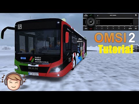 OMSI 2 - Tutorial | SuperRadio im MAN NLC einfügen + Lieblingsradio Sender einfügen!