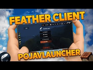 How To Install Feather Client In Pojav Launcher For Free | YETI OP