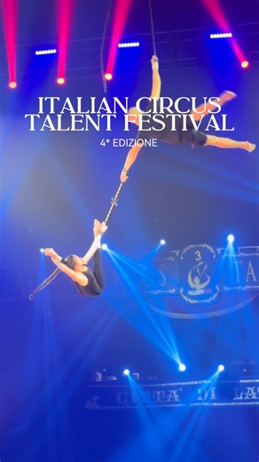 🎪ITALIAN CIRCUS TALENT FESTIVAL – 4ª Edizione 🎪 ⭐Dal 6 al 10 novembre 2025, Latina - ITALY 📍 Indirizzo: Via Vincenzo Rossetti, Latina 📅 Programma spettacoli ▪️ Giovedì 6 novembre – ore 21.00 → Spettacolo A ▪️ Venerdì 7 novembre – ore 21.00 → Spettacolo B ▪️ Sabato 8 novembre – ore 16.30 e 21.00 → Con Giuria Tecnica Internazionale ▪️ Domenica 9 novembre – ore 15.30 e 19.00 → Con Giuria Tecnica e Giuria della Critica ▪️ Lunedì 10 novembre – ore 20.30 → Spettacolo di Gala e Cerimonia di Premiaz