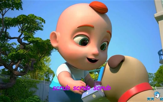 Wash Your Hands Children's Song  Healthy Habits For Kids - 儿童早教歌曲（经典英文童谣226）