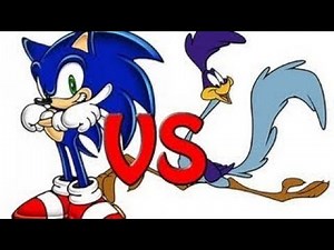 Sonic vs Road Runner - Epic Rap Battles of Cartoon History