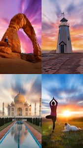 Zoom Burst skies are in full effect. These edits combine the Perfect Landscape Guided Edit and a Radial Blur to turn ordinary skies into high-drama moments. Want to try it yourself? Catch the How-To here: https://www.facebook.com/share/v/16ghZ716o2/ | Adobe Photoshop Elements & Premiere Elements