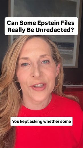 Jessica Yellin on Instagram: "We posted earlier today about how some people have been able to unredact certain redacted Epstein files. It doesn’t work with all of them, but we tested some out to make sure it’s true, and it works! The example above is from page 41 of Government Exhibit 1 (March 17, 2022). Simply highlighting the specific redacted chunk of text, copying and pasting it reveals what’s under the black bars. You can see in the redacted version, sections 203, 204 and 205 are covered by