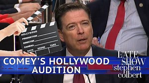 Sean Hannity compared James Comey's Late Show appearance to an audition for 'Hollywood's inner elite circle.' Little does he know, that audition already happened. | The Late Show with Stephen Colbert