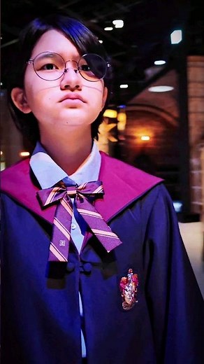 ハリポタみぞの鏡✨️まーちゃんおーちゃんは何を望む❓️#ハリポタツアー #himawariちゃんねる #まーちゃんおーちゃん #shorts