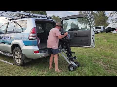 BoatHoist Outboard Motor Trolley.