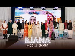BJANA Holi 2026 | Creative Highlight | 4K | Royal Alberts | New Jersey