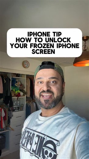 How to unlock your iPhone if the screen is frozen #iphonetips #iphonetricks | Letsdodiz