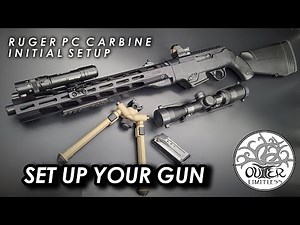 Ruger PC Carbine Initial Setup - How Do YOU Get YOUR Gun Ready for Action??
