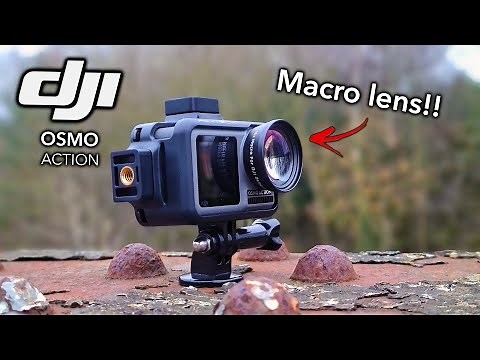 DJI OSMO ACTION Macro Lens | With test footage