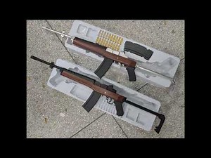 STS 魯格 迷你-14 軟彈或雷射槍 "RUGER MINI-14" shell ejecting NERF or LASER