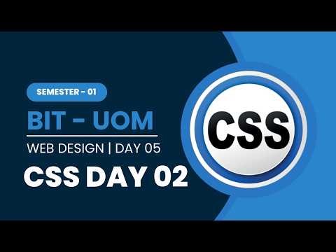 Web design | Semester 01 | Day 05| 2026 - 04 - 18