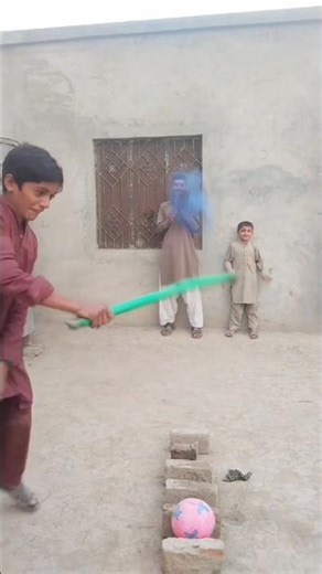 No. 236 Challenge – Rooftop ball throw turns into a funny hit! 🤣⚾💥 #funny #shorts #challenge