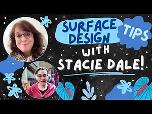 How to get started in surface design | Interview with Stacie Dale of Surface Design News!