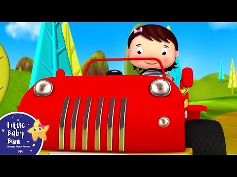 Driving In My Car Song | Best Baby Songs | Kids Cartoon | Nursery Rhymes | Little Baby Bum