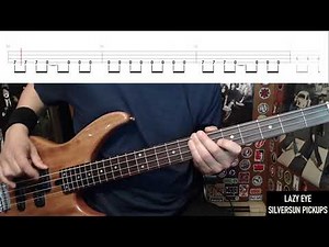 Lazy Eye by Silversun Pickups - Bass Cover with Tabs Play-Along