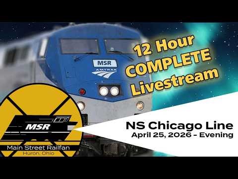 April 25, 2026 #2 - Huron, Ohio, USA | LIVE Train Camera