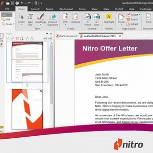 Nitro es una sencilla solución de productividad con documentos PDF que te permite completar tus tareas con rapidez. Hazte con todas las funciones que necesitas (y muchas más) por un precio increíble. | Nitro