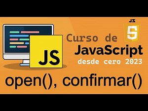 Complete JavaScript Course from Scratch | OPEN() - CONFIRM() (Video 43)