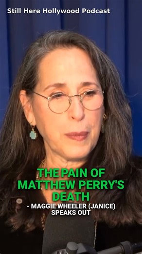 Still Here Hollywood on Instagram: "Maggie Wheeler, Janice on “Friends”, opens up about the death of her on-screen BF Matthew Perry. @maggiewheeler_official @stevekmetko @stillherehwood #friends #matthewperry"