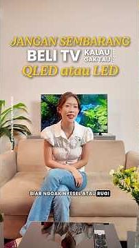 Here's the difference between QLED & OLED TVs so you don't buy the wrong one ✨ #qledtv #hdtv #tos...