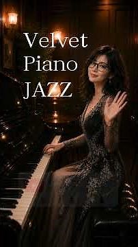 Velvet Piano Jazz2｜Elegant Piano Music for Deep Focus & Relaxation【piano jazz BGM】