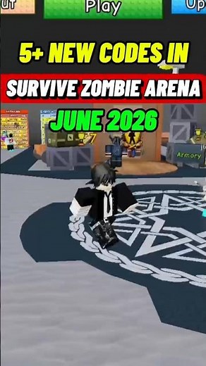 5+ WORKING CODES FOR SURVIVE ZOMBIE ARENA IN JUNE 2026 | ROBLOX SURVIVE ZOMBIE ARENA CODES