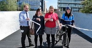 'Cheese grater' bridge reopens after 20-month closure
