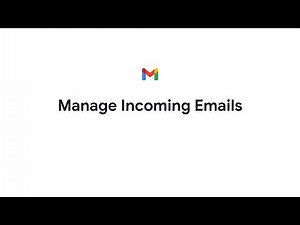 Manage incoming emails