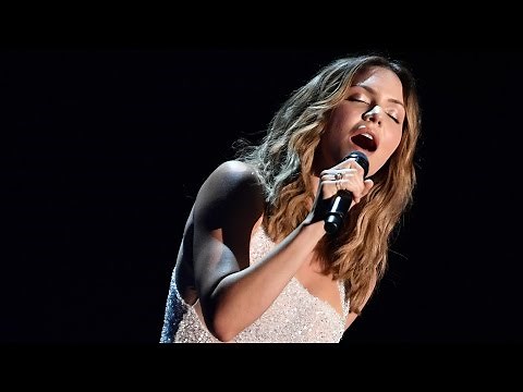 Katharine McPhee performs at the 2016 Creative Arts Emmy Awards
