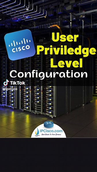 Cisco USER Privilege Level Configuration!!! #ccna #network #cisconetworking #networkengineers #ciscocertification #networking #networktechnician #Cisco #packettracer