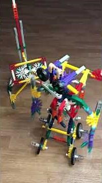 Building a Motorized Aeroplane ✈️ Maxima K’Nex DIY Construction ASMR Satisfying Build #imalidotcom
