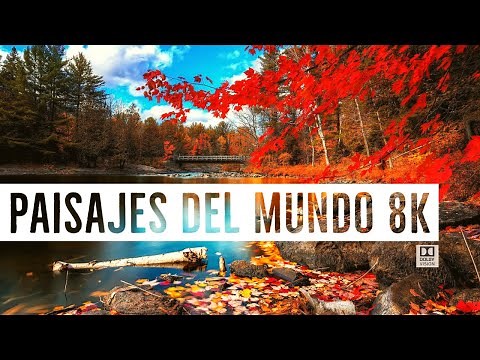⭕️ 8K VIDEO 120 FPS Paisajes Hermosos del Mundo dolby vision sonido cinematográfico