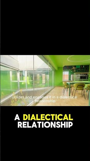 Old vs. New A Dialectic in Architecture...#reachaudience #interiordesign #architecture